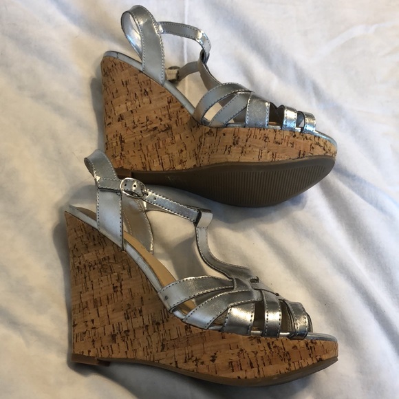 Silver wedges X appeal size 8 - Picture 3 of 8
